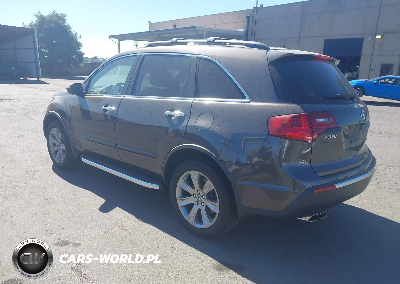 2012 Acura Mdx Advance Package VIN:2HNYD2H68CH507752 - 3