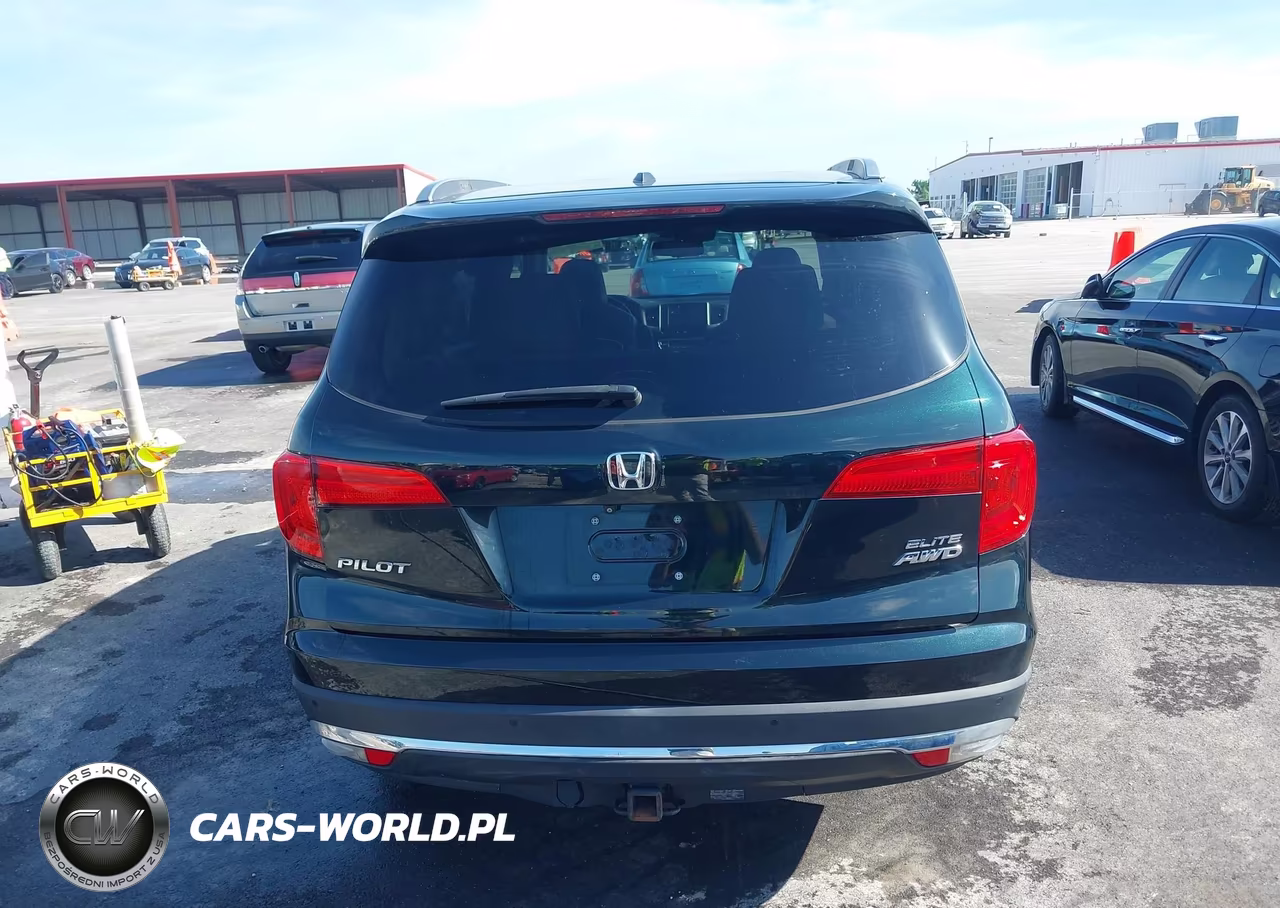 2016 Honda Pilot Elite VIN:5FNYF6H03GB049827 - 16