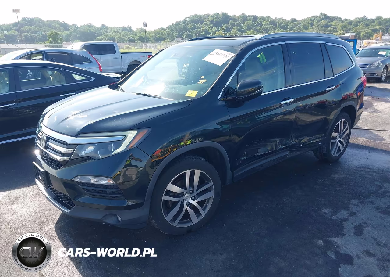 2016 Honda Pilot Elite VIN:5FNYF6H03GB049827 - 2