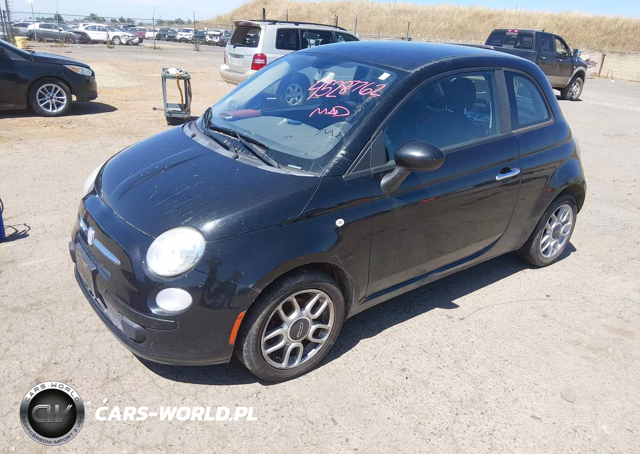 2013 Fiat 500 Pop VIN:3C3CFFAR8DT548501 - 2