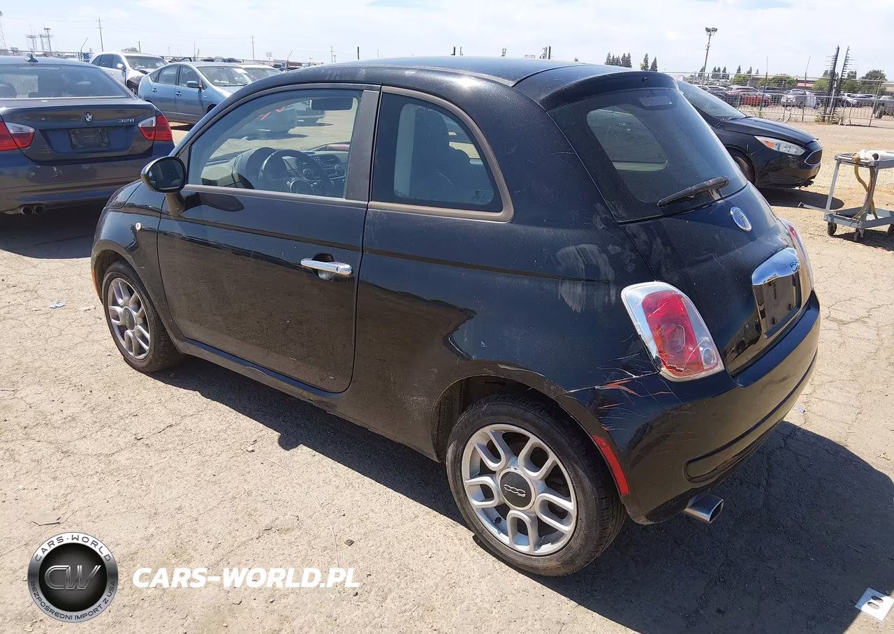 2013 Fiat 500 Pop VIN:3C3CFFAR8DT548501 - 3