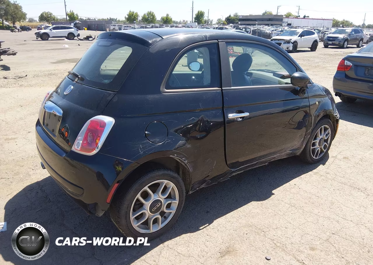 2013 Fiat 500 Pop VIN:3C3CFFAR8DT548501 - 4
