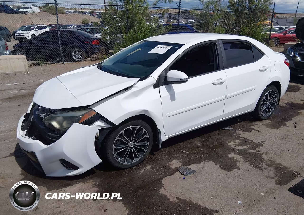 2016 Toyota Corolla S Plus VIN:2T1BURHE5GC684187 - 2
