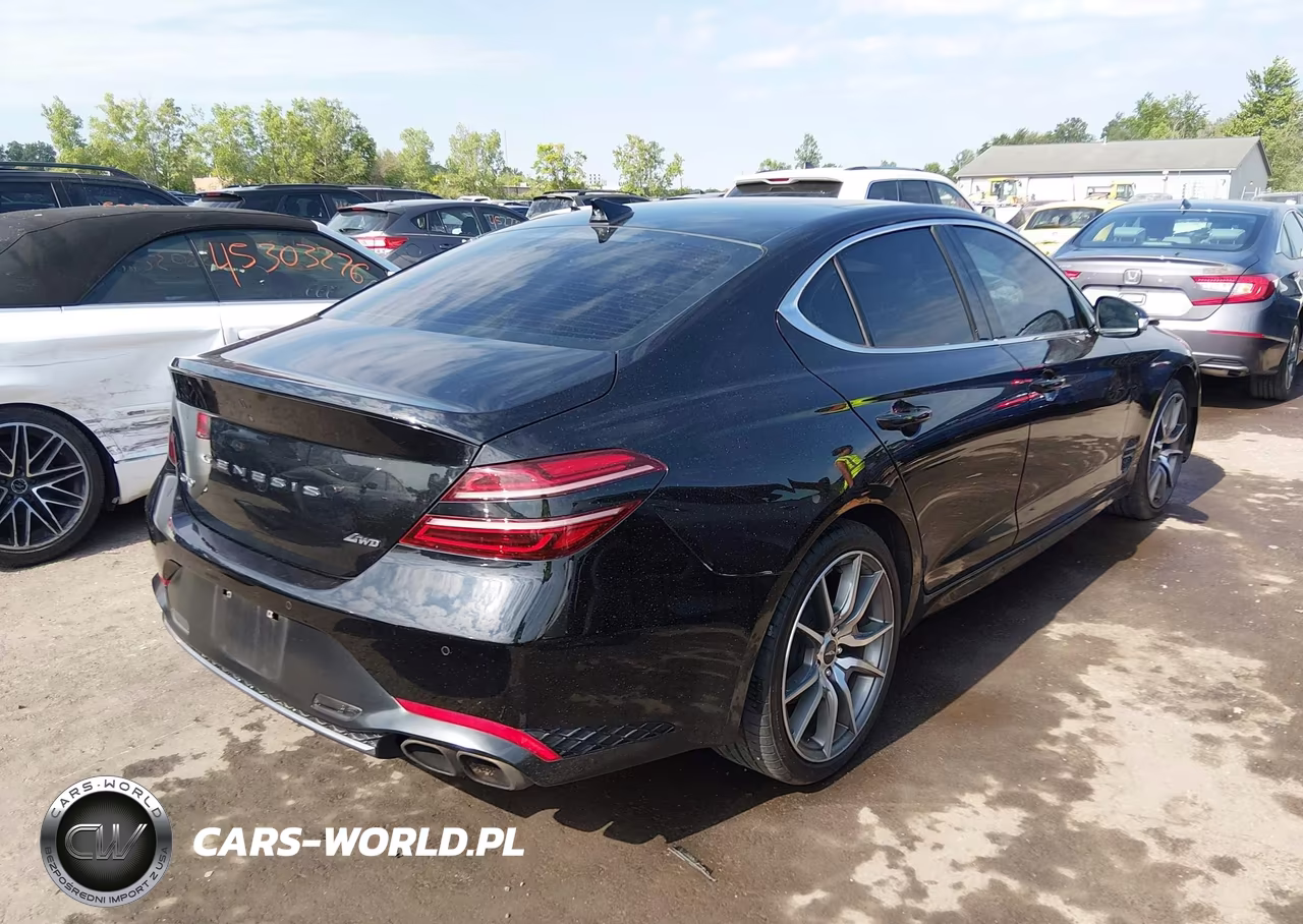 2022 Genesis G70 2.0T Awd VIN:KMTG34TA6NU103250 - 4