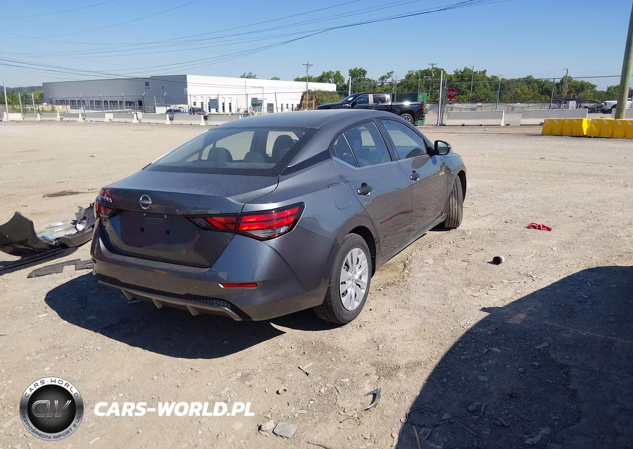 2025 Nissan Sentra S VIN:3N1AB8BVXSY207772 - 4