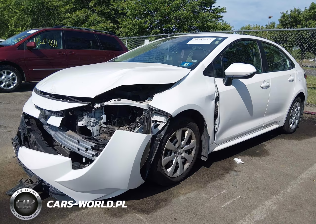 2021 Toyota Corolla Le VIN:5YFEPMAE0MP163763 - 2