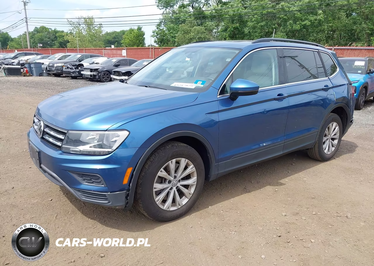 2019 Volkswagen Tiguan 2.0T Se-2.0T Sel-2.0T Sel R-Line-2.0T Sel R-Line Black VIN:3VV2B7AX2KM016550 - 2