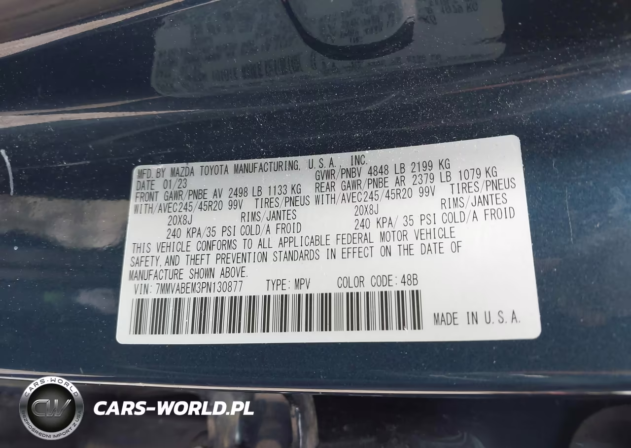 2023 Mazda Cx-50 2.5 S Premium Plus VIN:7MMVABEM3PN130877 - 9