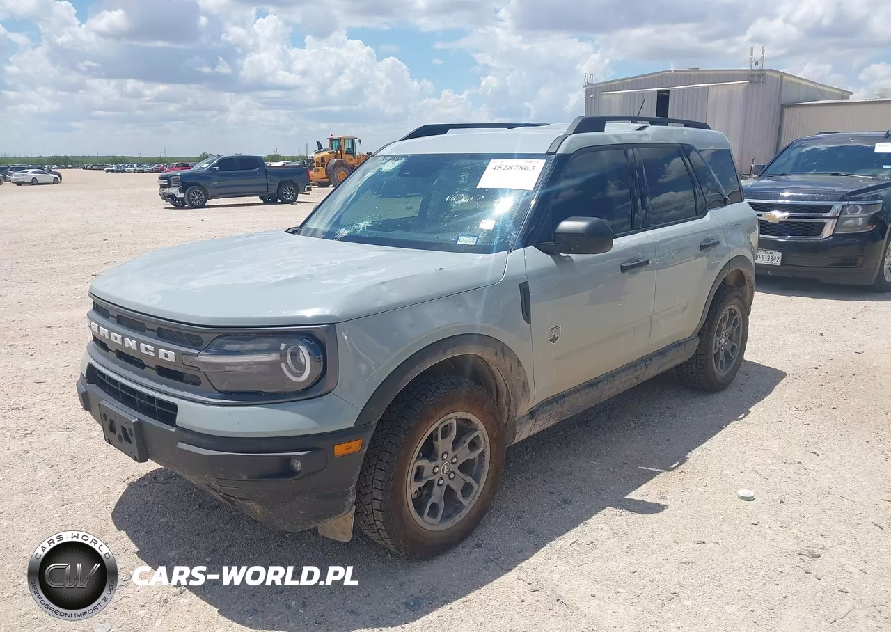 2023 Ford Bronco Sport Big Bend VIN:3FMCR9B68PRD43377 - 2