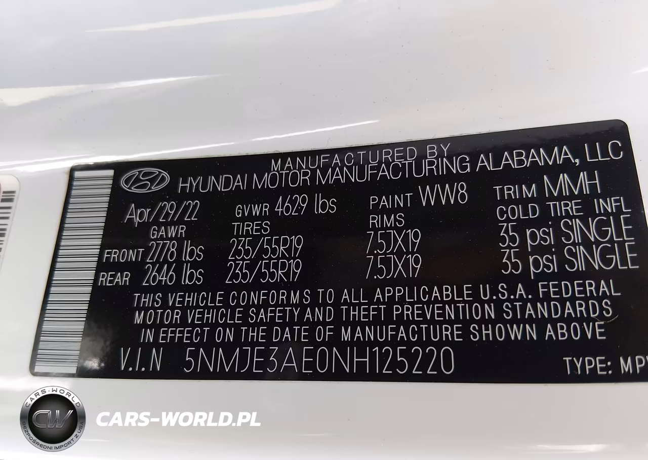 2022 Hyundai Tucson Limited VIN:5NMJE3AE0NH125220 - 9