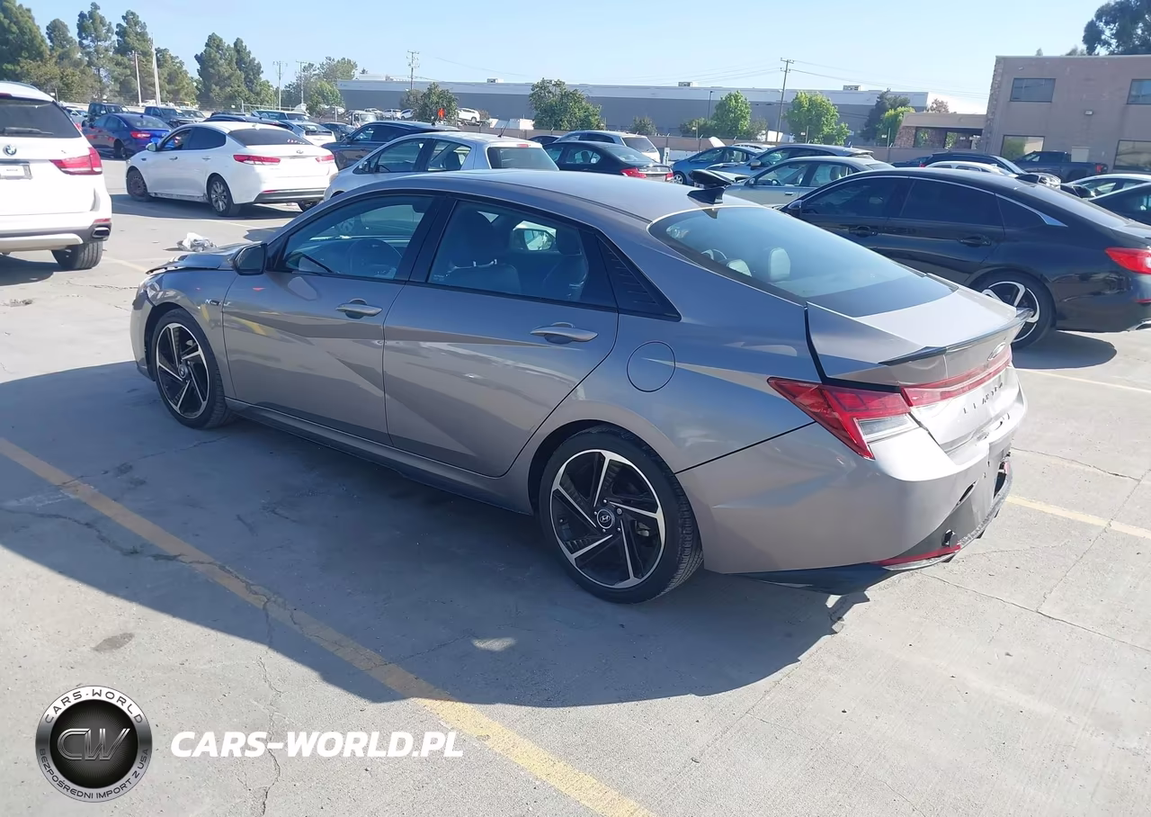 2023 Hyundai Elantra N Line VIN:KMHLR4AF5PU497719 - 3