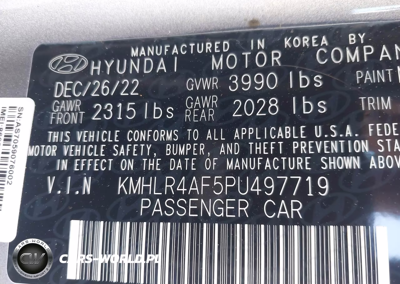 2023 Hyundai Elantra N Line VIN:KMHLR4AF5PU497719 - 9