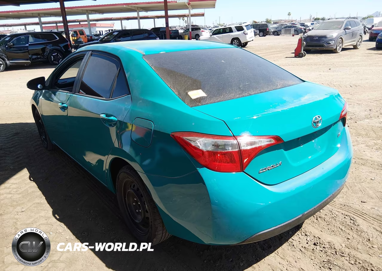 2014 Toyota Corolla Le VIN:5YFBURHE7EP065216 - 3