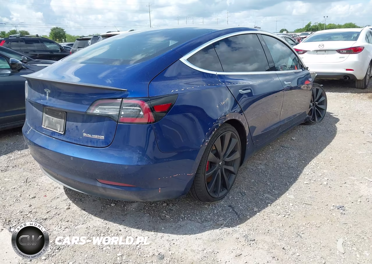 2020 Tesla Model 3 Performance Dual Motor All-Wheel Drive VIN:5YJ3E1ECXLF647048 - 4