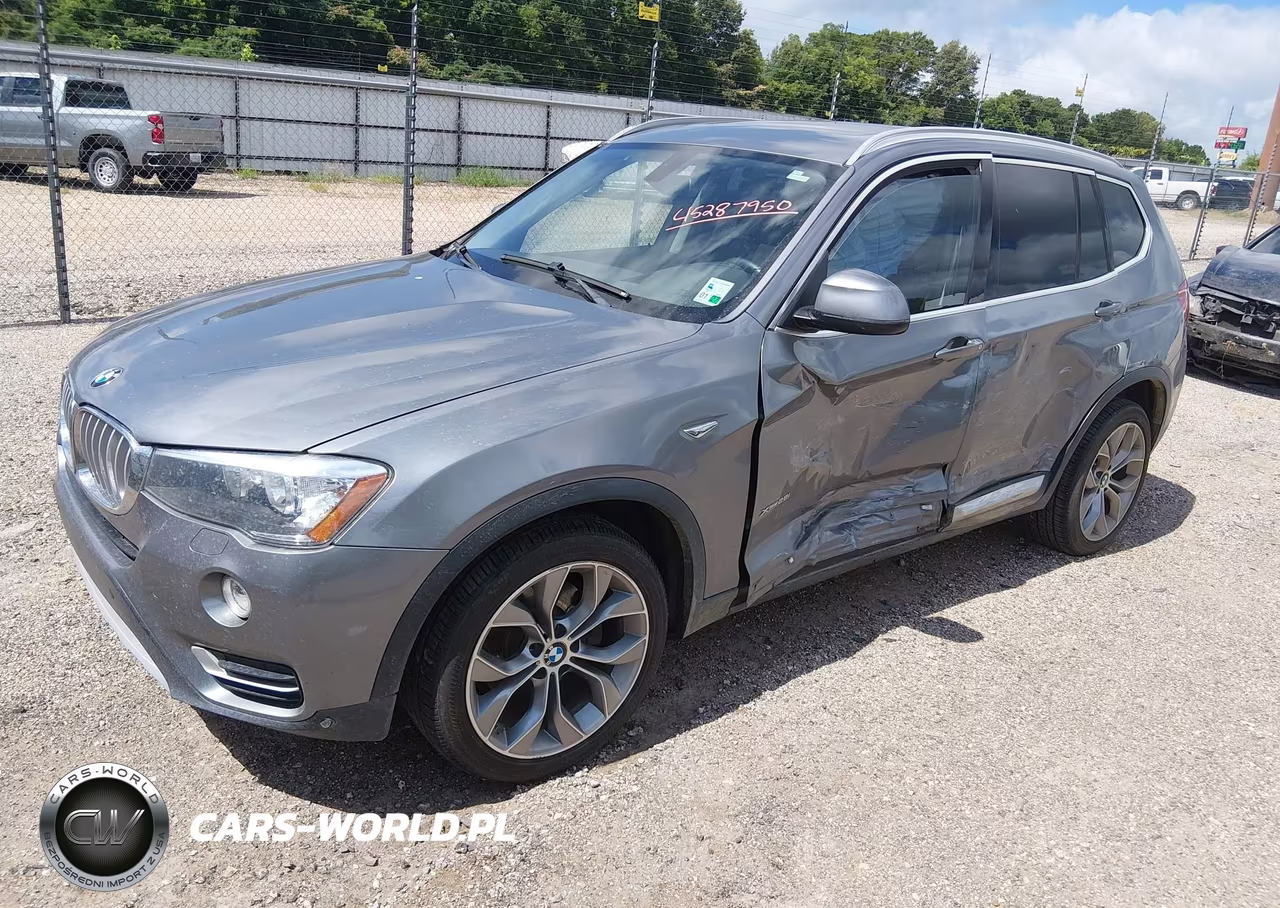 2016 BMW X3 xDrive28I VIN:5UXWX9C56G0D91037 - 2