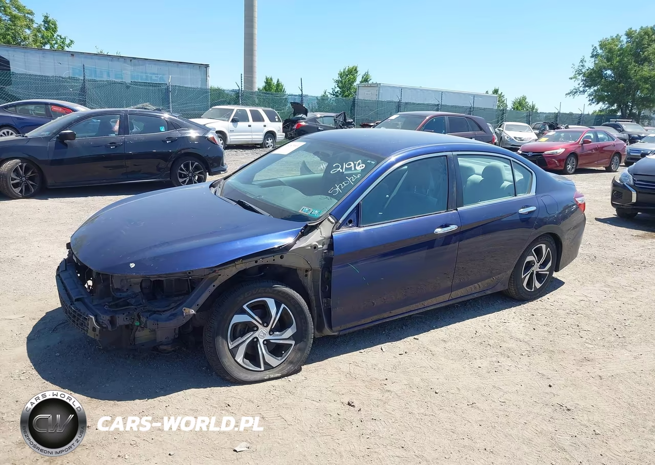 2016 Honda Accord Lx VIN:1HGCR2F32GA233125 - 2