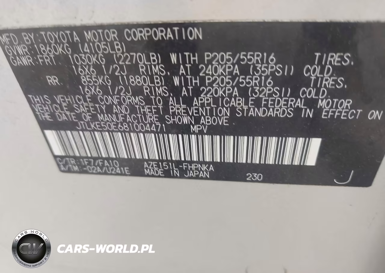 2008 Scion Xb VIN:JTLKE50E681004471 - 9