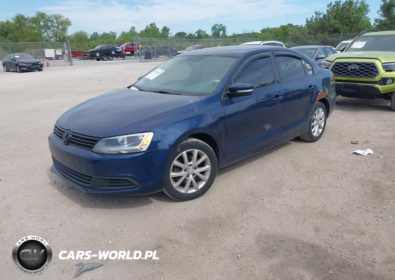 2011 Volkswagen Jetta Sedan VIN:3VWDX7AJ0BM021456 - 2