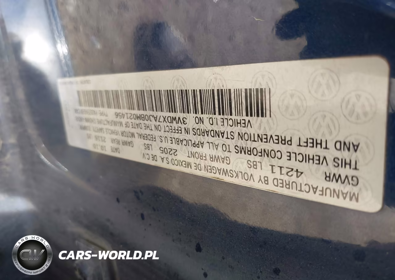 2011 Volkswagen Jetta Sedan VIN:3VWDX7AJ0BM021456 - 9