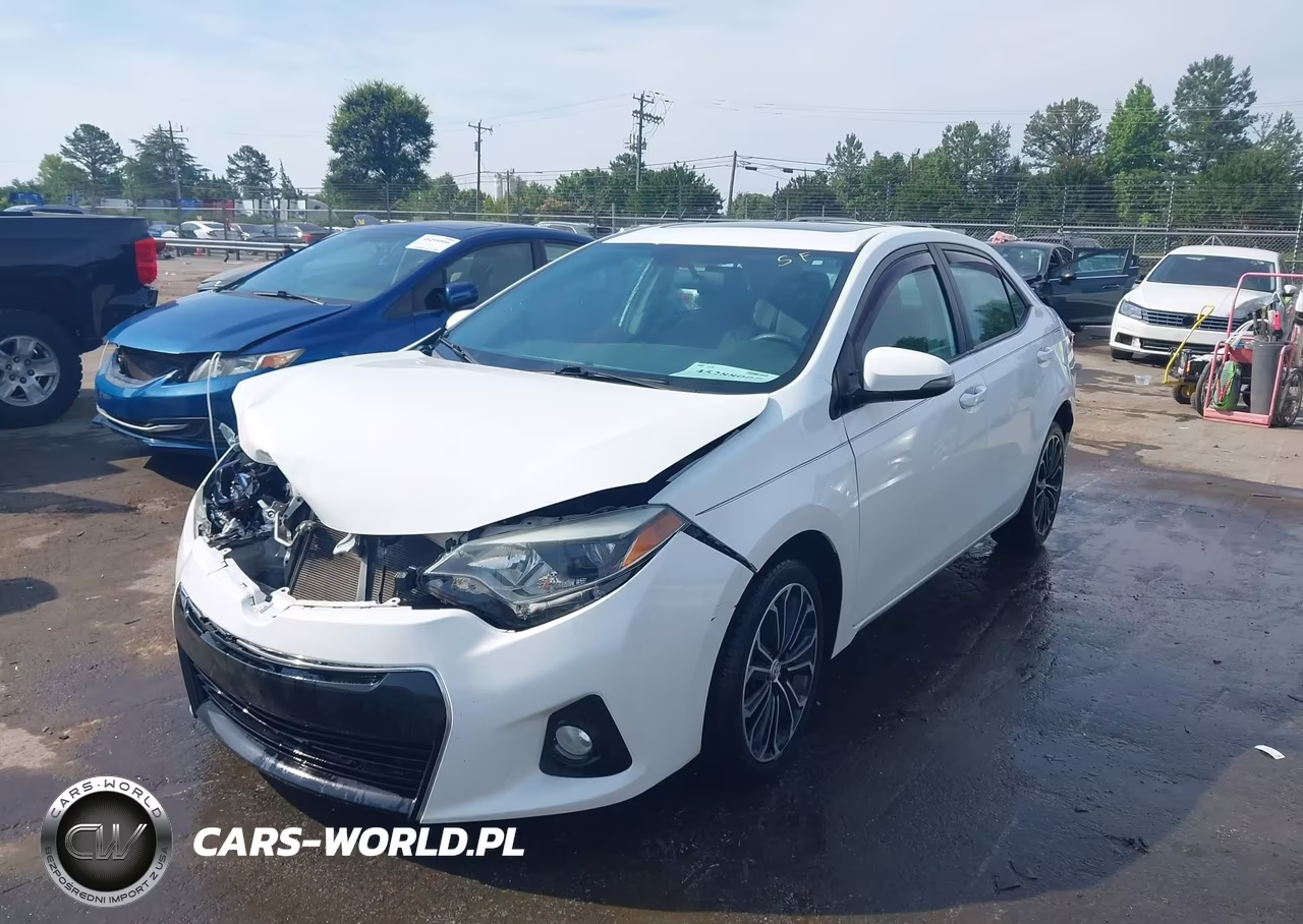 2016 Toyota Corolla S Premium VIN:5YFBURHE8GP446124 - 2