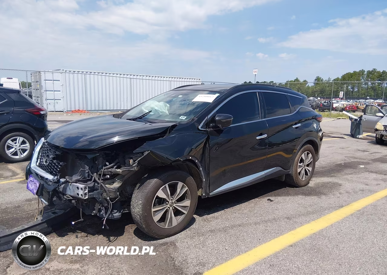 2021 Nissan Murano Sv Intelligent Awd VIN:5N1AZ2BS0MC108185 - 2