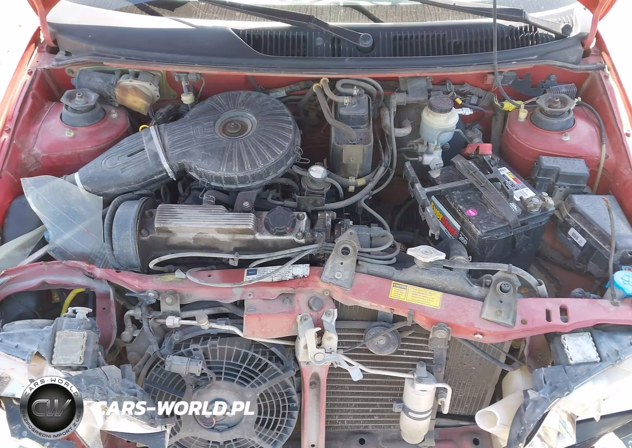 1998 Chevrolet Metro VIN:2C1MR2265W6703174 - 10