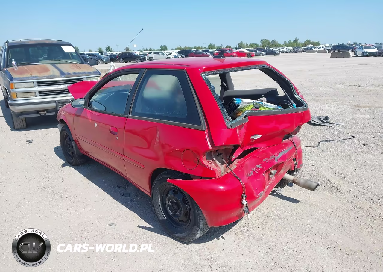 1998 Chevrolet Metro VIN:2C1MR2265W6703174 - 3
