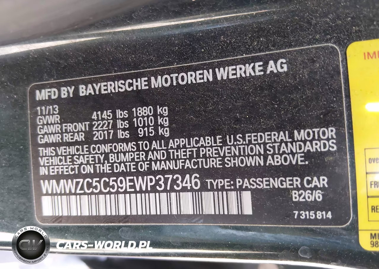 2014 Mini Countryman Cooper S VIN:WMWZC5C59EWP37346 - 9