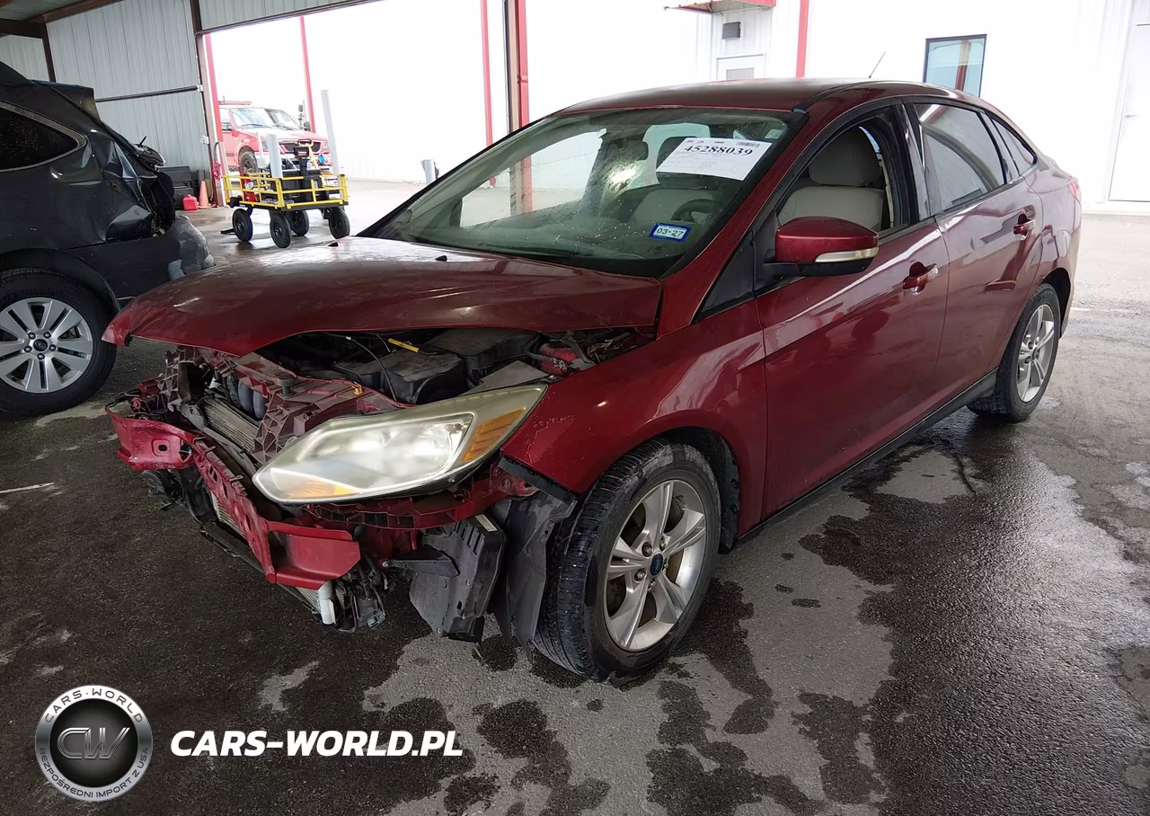2013 Ford Focus Se VIN:1FADP3F24DL144166 - 2