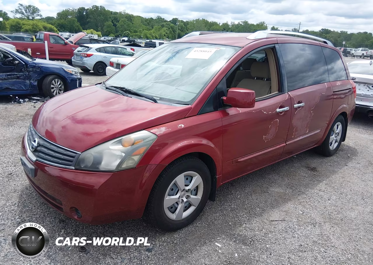2008 Nissan Quest S-Se-Sl VIN:5N1BV28U28N117618 - 2