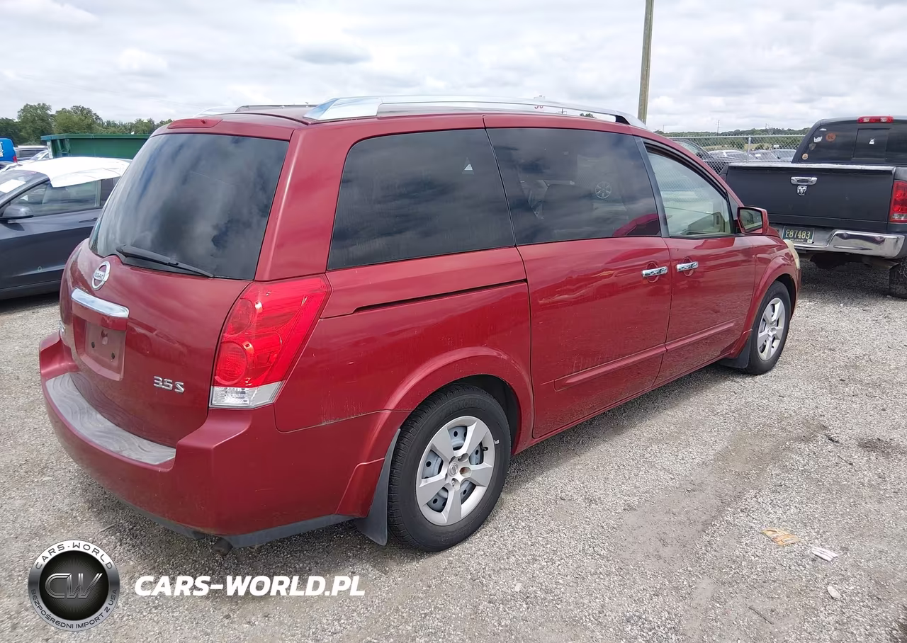 2008 Nissan Quest S-Se-Sl VIN:5N1BV28U28N117618 - 4