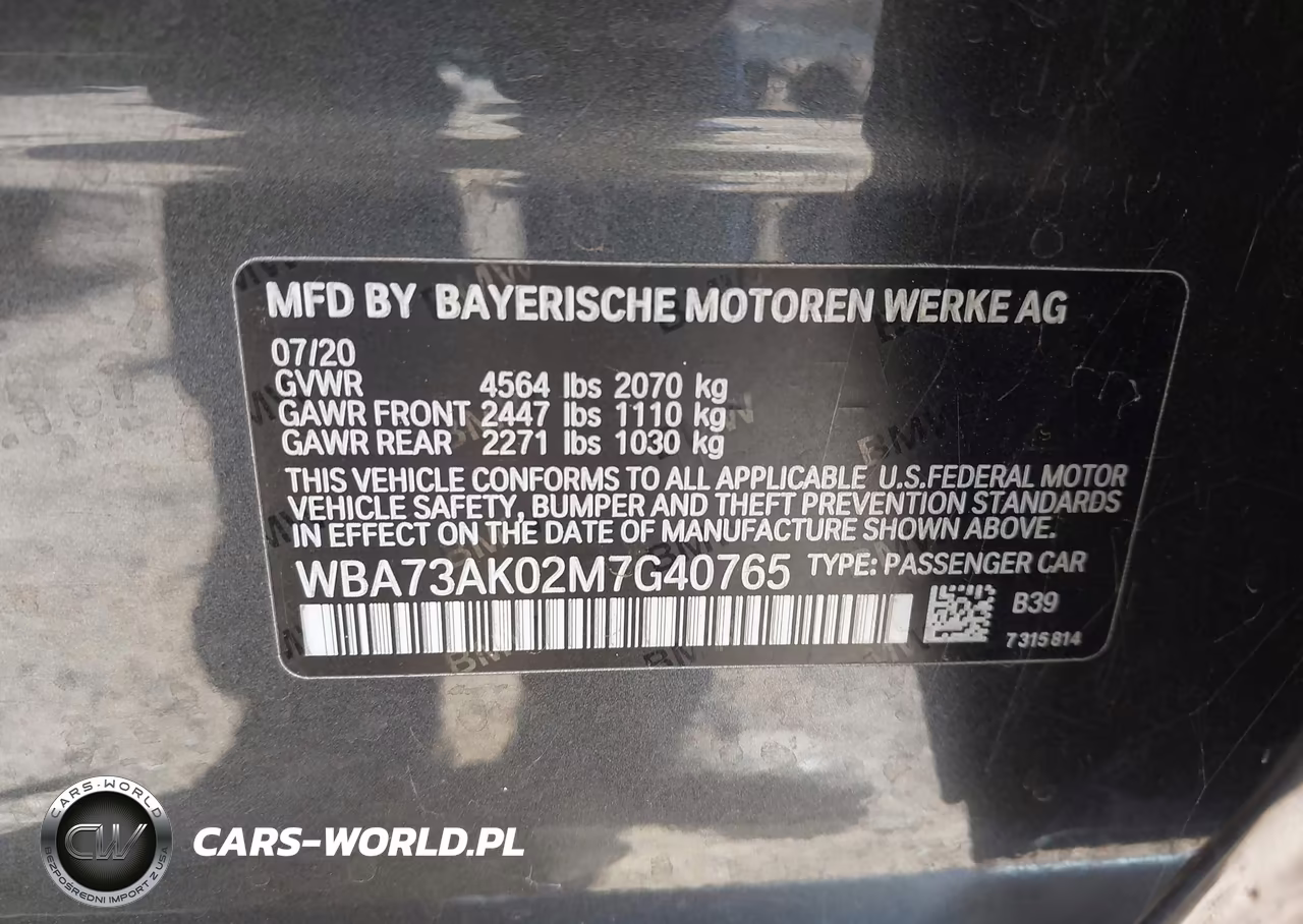 2021 BMW 228I Gran Coupe xDrive VIN:WBA73AK02M7G40765 - 9