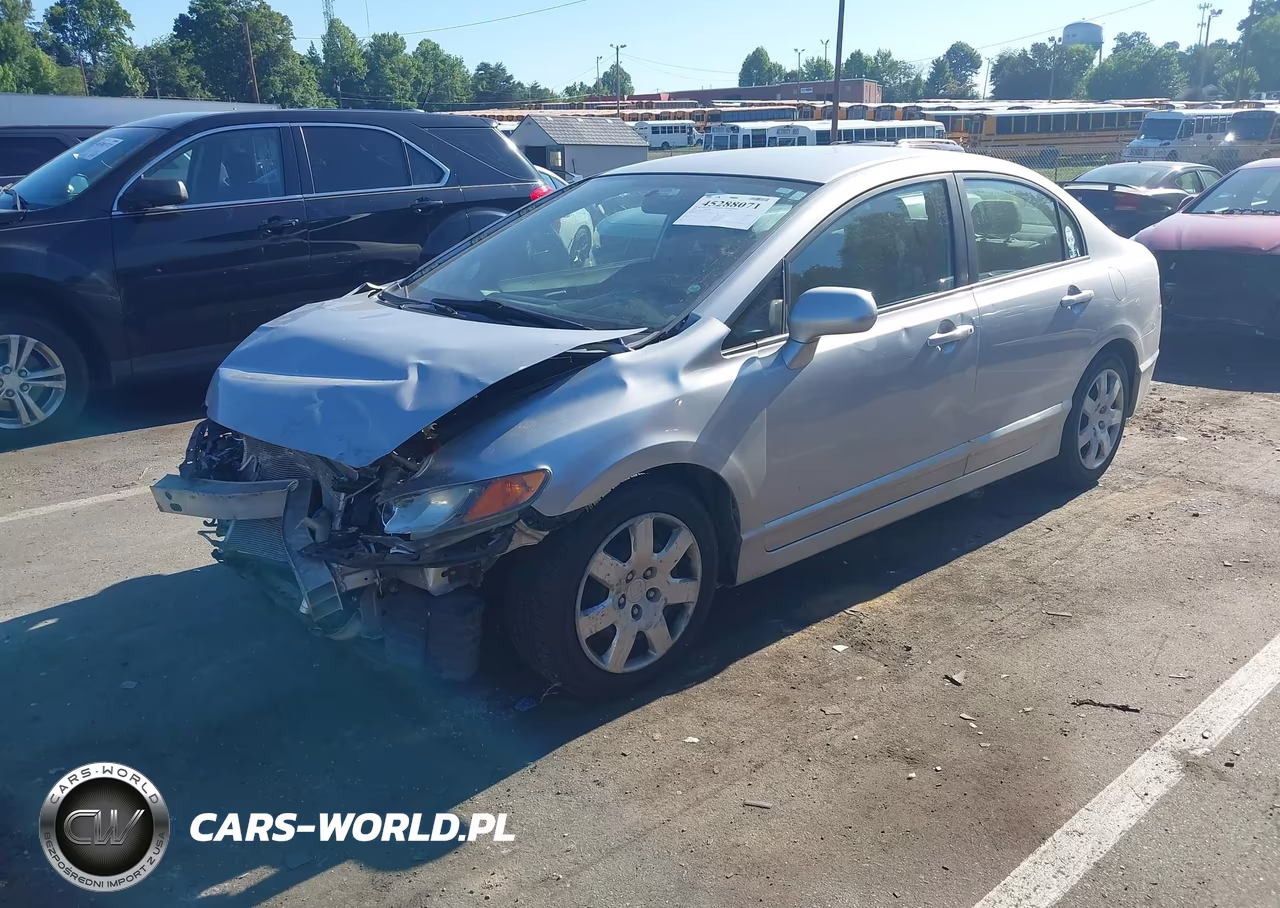 2008 Honda Civic Lx VIN:1HGFA16508L033561 - 2