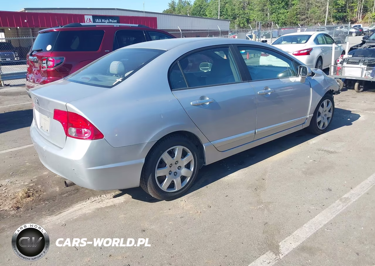 2008 Honda Civic Lx VIN:1HGFA16508L033561 - 4