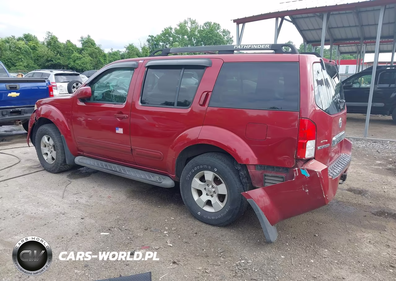 2006 Nissan Pathfinder Se VIN:5N1AR18W06C614011 - 3