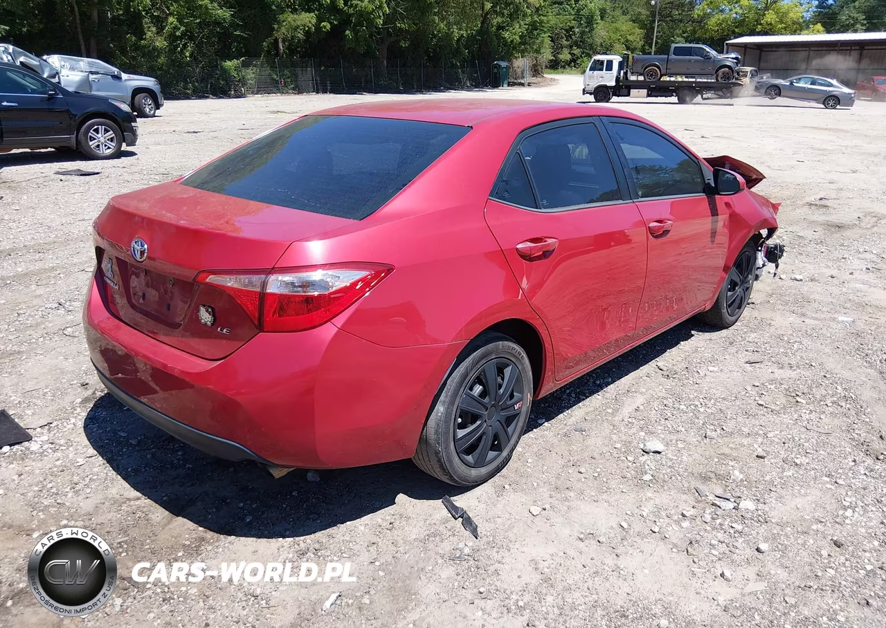 2017 Toyota Corolla Le VIN:2T1BURHE7HC751342 - 4