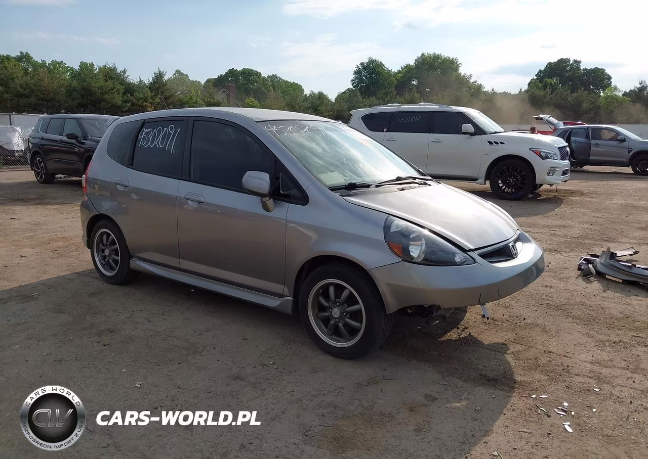 2008 Honda Fit Sport VIN:JHMGD37628S073996 - 1