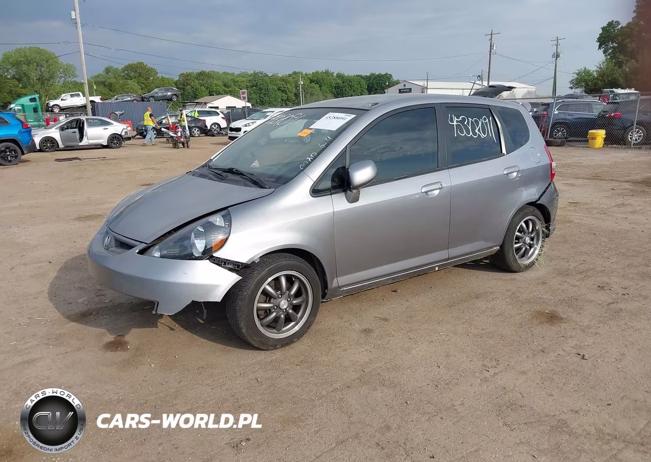 2008 Honda Fit Sport VIN:JHMGD37628S073996 - 2