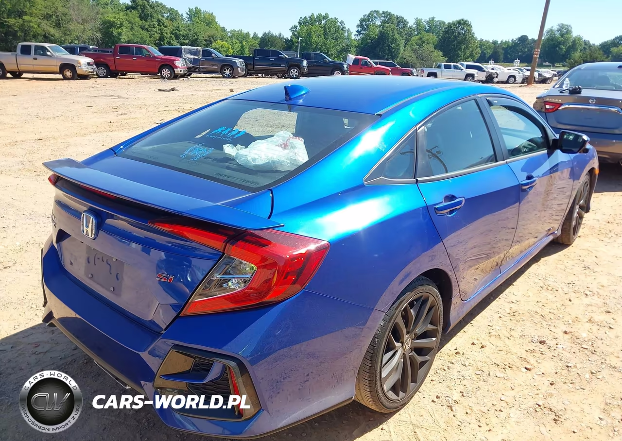 2020 Honda Civic Si Sedan VIN:2HGFC1E55LH700707 - 4