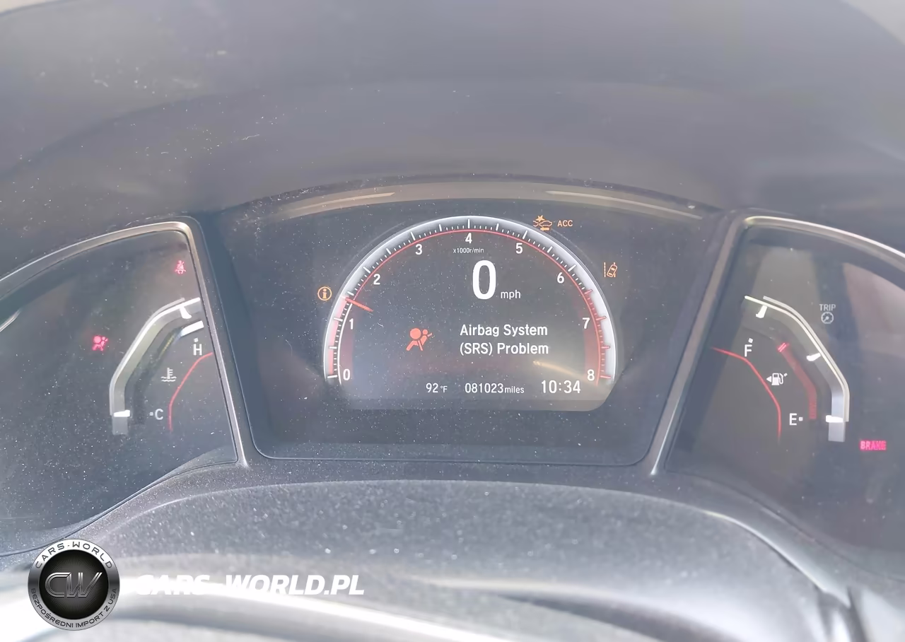 2020 Honda Civic Si Sedan VIN:2HGFC1E55LH700707 - 7