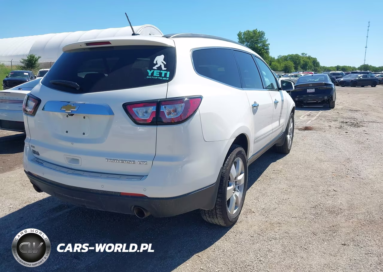 2015 Chevrolet Traverse Ltz VIN:1GNKVJKD0FJ281341 - 4