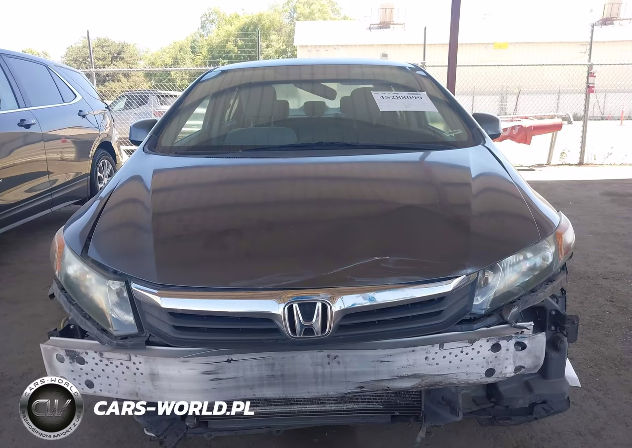 2012 Honda Civic Lx VIN:19XFB2F51CE391884 - 12