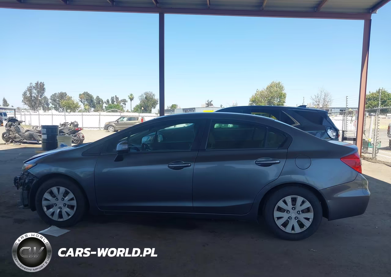 2012 Honda Civic Lx VIN:19XFB2F51CE391884 - 14