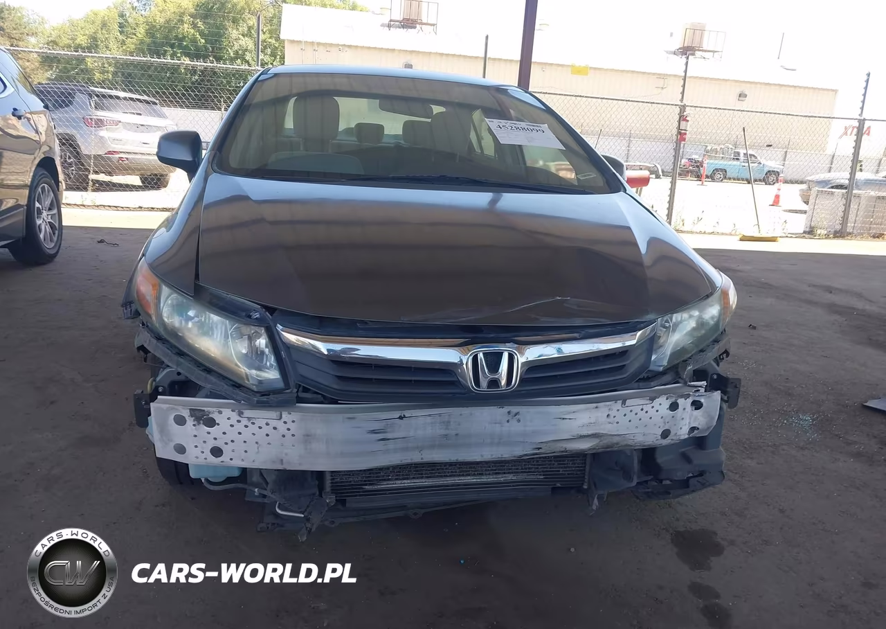 2012 Honda Civic Lx VIN:19XFB2F51CE391884 - 6