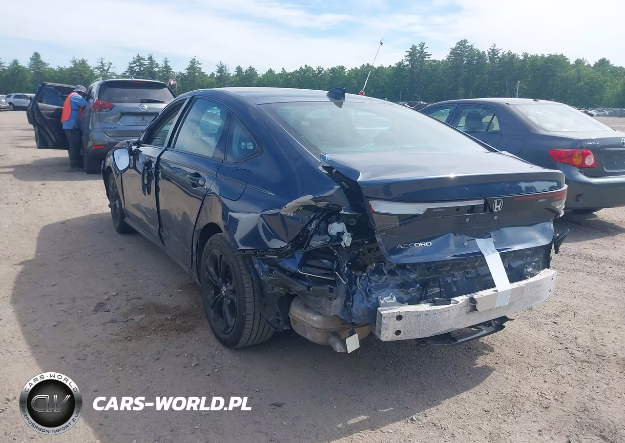2025 Honda Accord Se VIN:1HGCY1F45SA008227 - 3