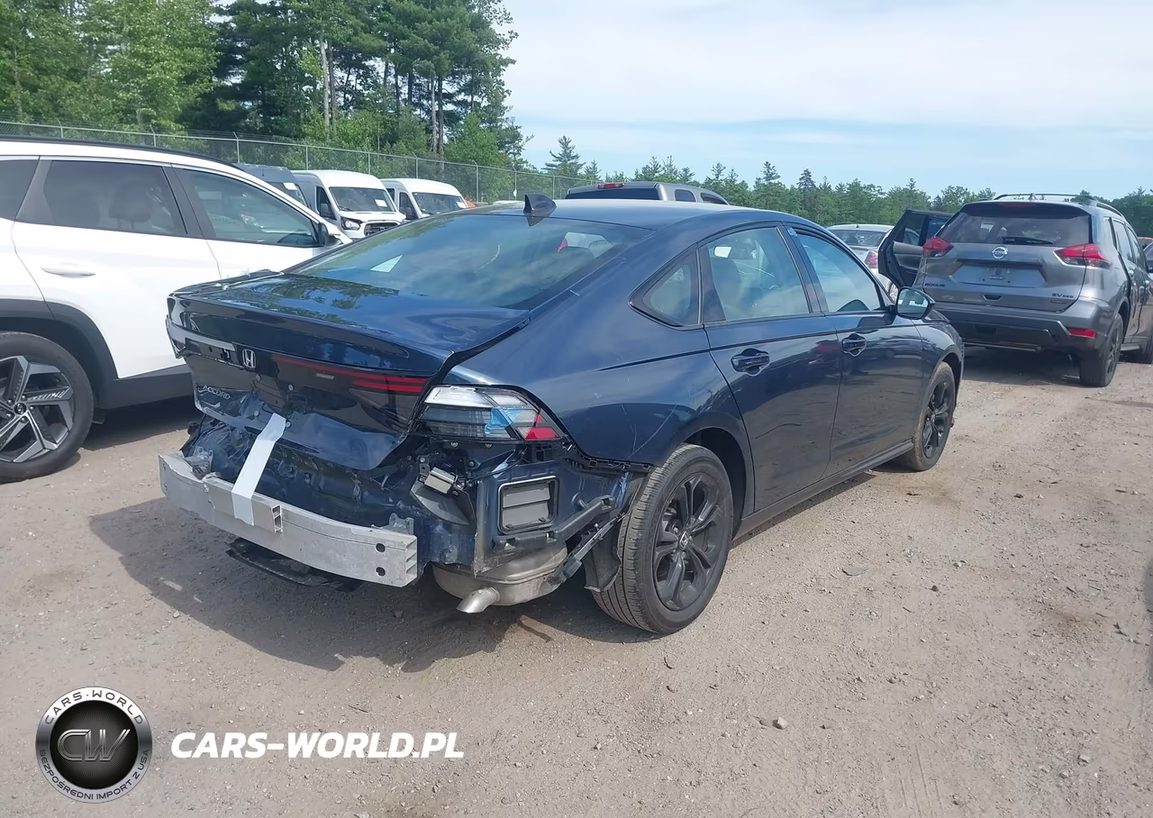 2025 Honda Accord Se VIN:1HGCY1F45SA008227 - 4