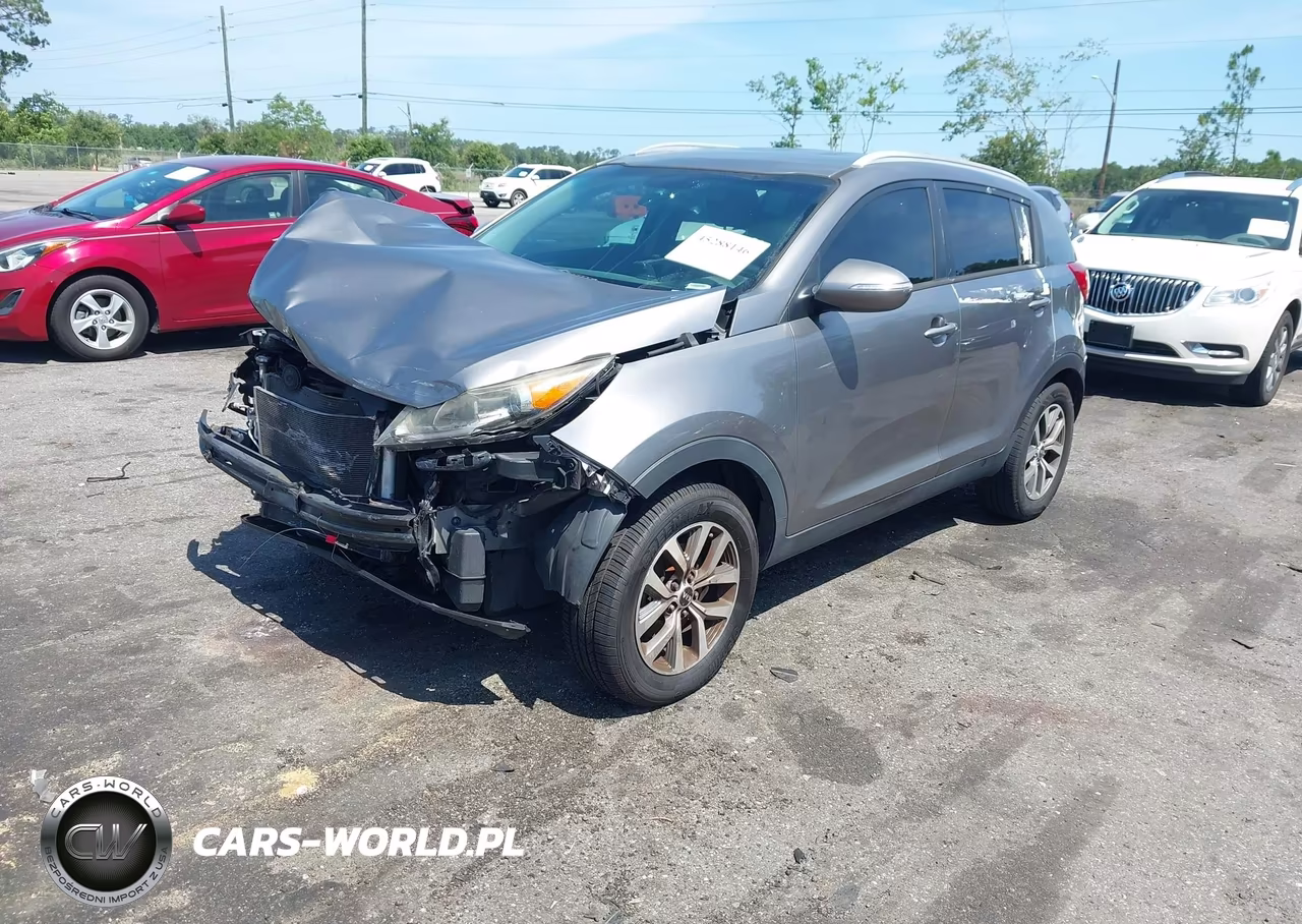 2014 Kia Sportage Lx VIN:KNDPB3AC0E7640730 - 2