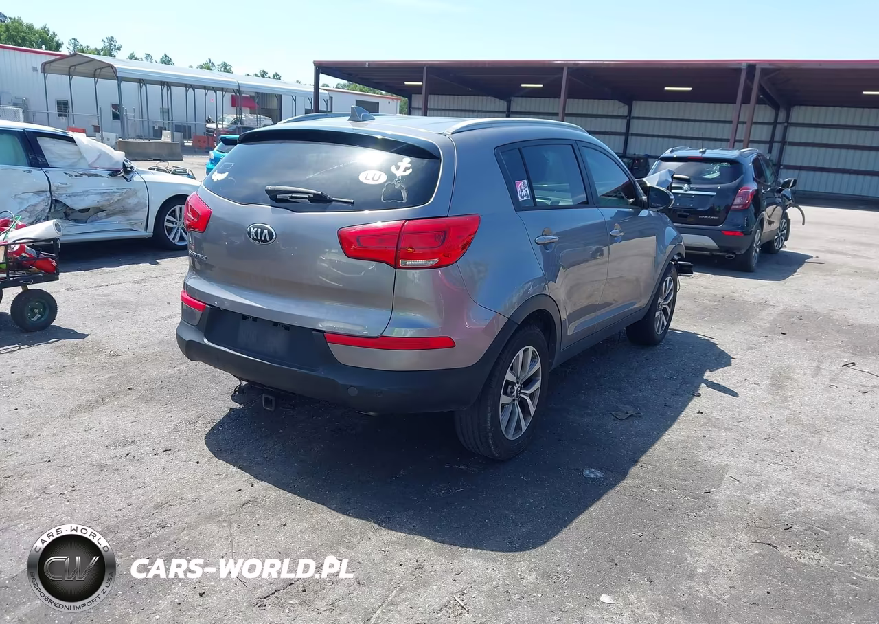 2014 Kia Sportage Lx VIN:KNDPB3AC0E7640730 - 4