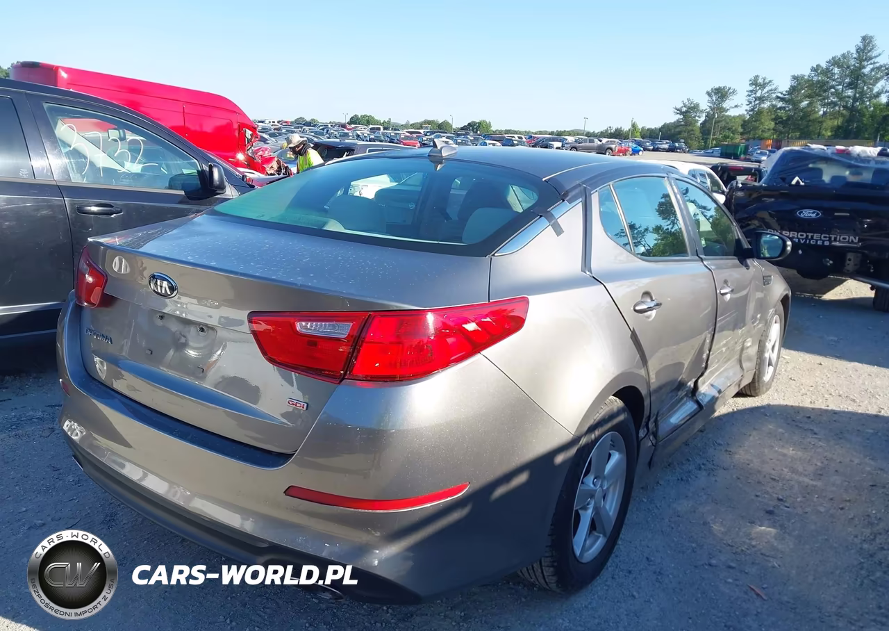 2014 Kia Optima Lx VIN:5XXGM4A79EG297524 - 4