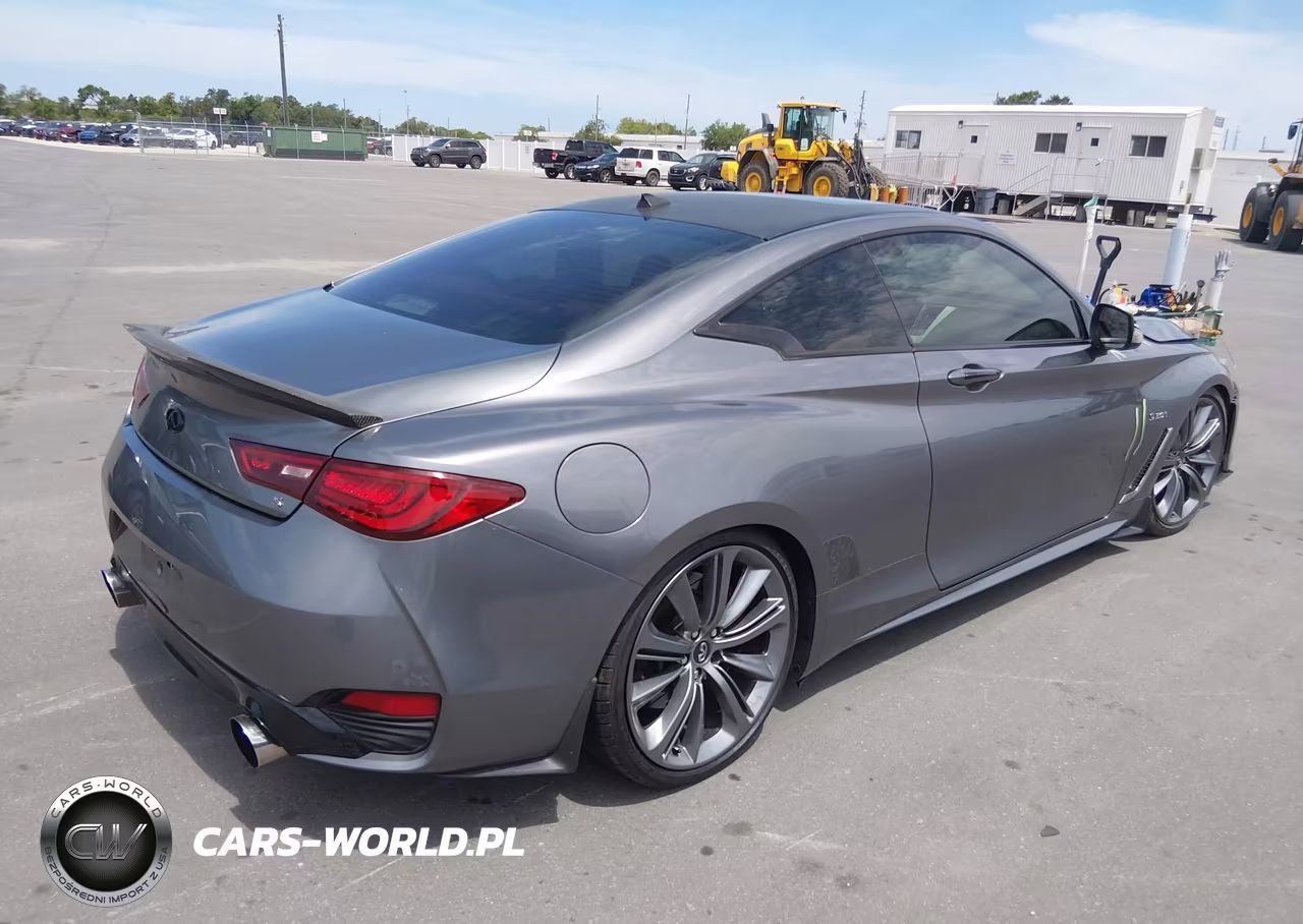 2018 Infiniti Q60 3.0T Red Sport 400 VIN:JN1FV7EK3JM530586 - 4